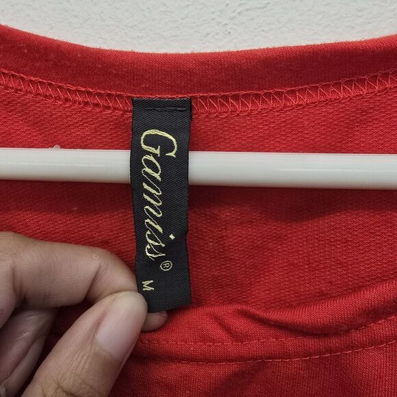 Merry Christmas B*these! Red Sweater Size Medium (A42) - Picture 5 of 6